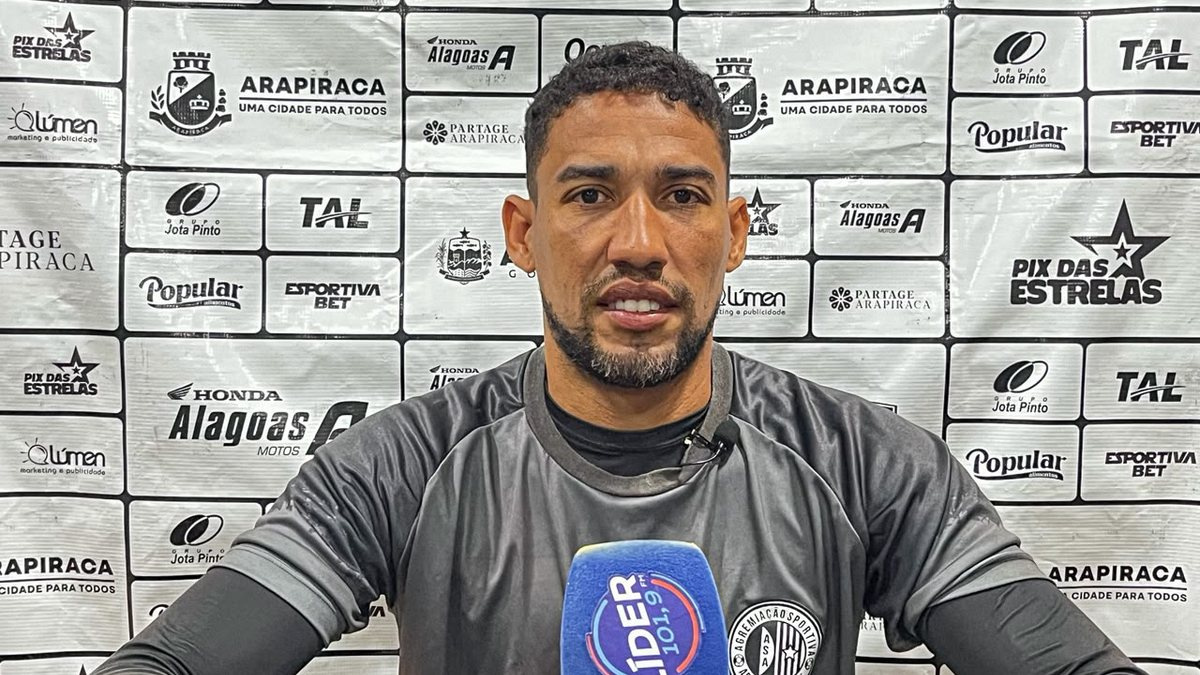 Goleiro do ASA garante preparação para duelo decisivo e até disputa por pênaltis contra o Goiatuba