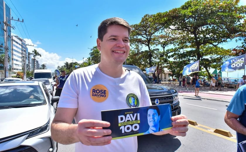 Davi Davino surpreende, e pesquisa Real Time Big Data já aponta chances reais de vaga no Senado