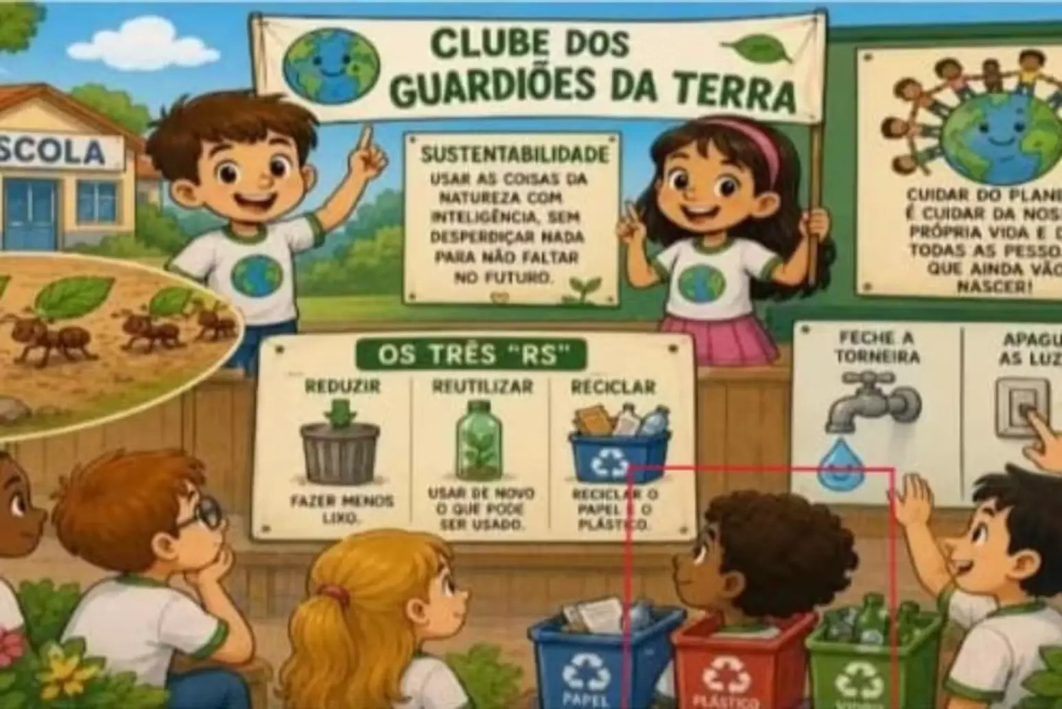 Atividade escolar com imagem de menino negro em lixeira gera questionamentos em SP