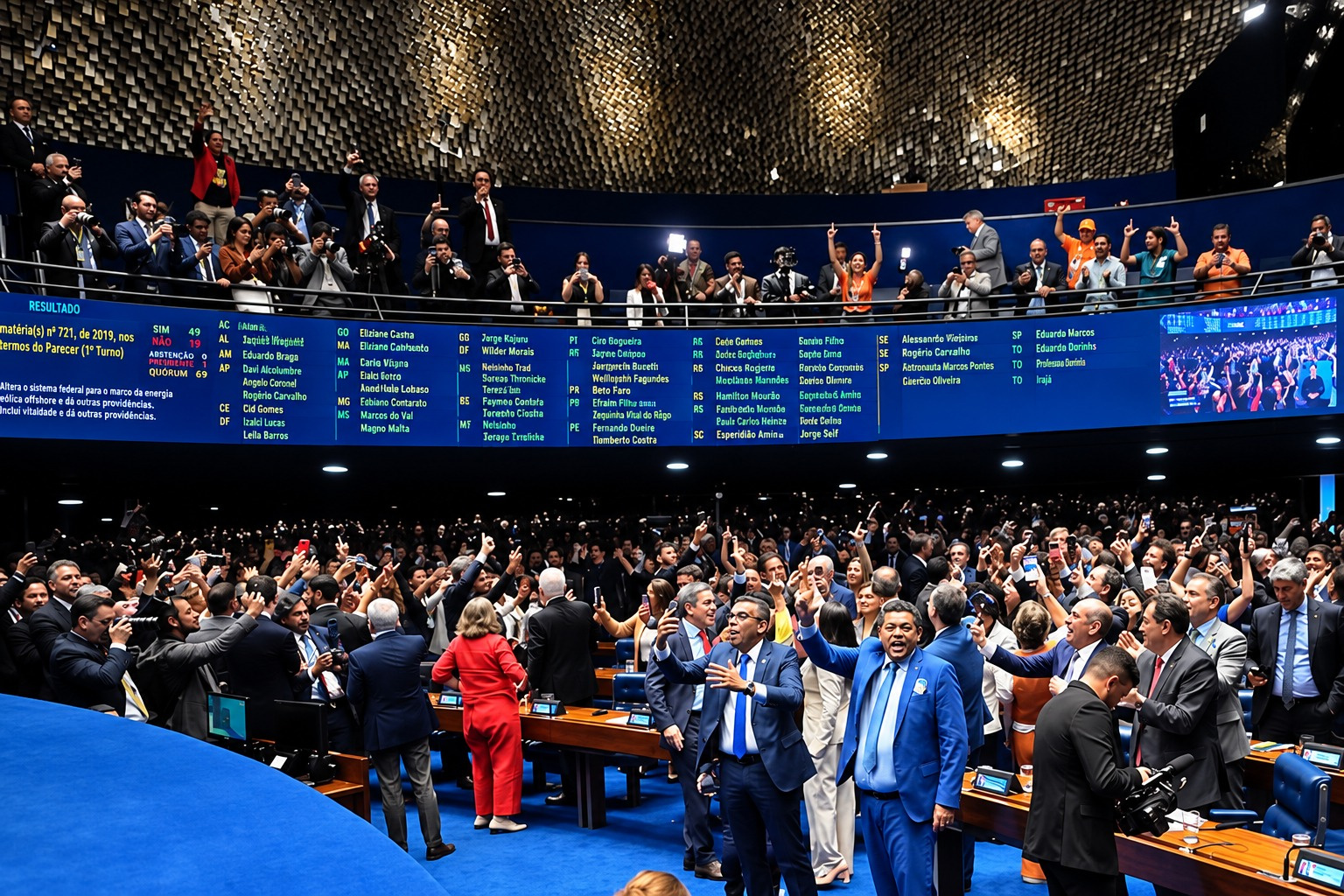 Senado aprova PEC que prevê fim da escala 6x1 no Brasil