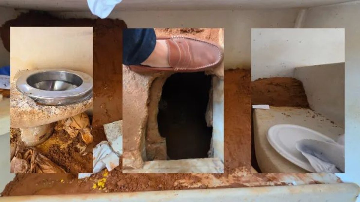 Onze presos fogem de penitenciária no RN após abrir buraco em cela