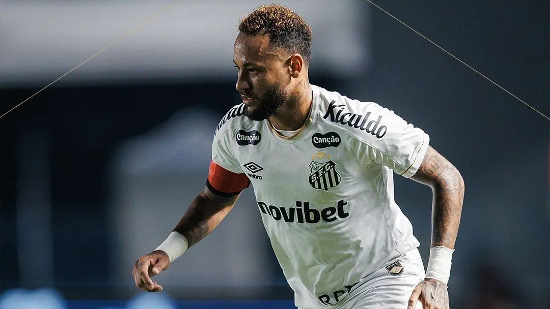 Neymar é relacionado pelo Santos para duelo contra o Remo pela Copa do Brasil