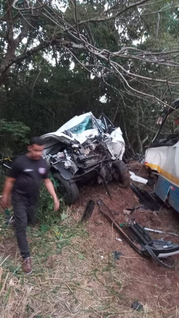 Foto: Redes Sociais / Colisão na AL 101 Sul