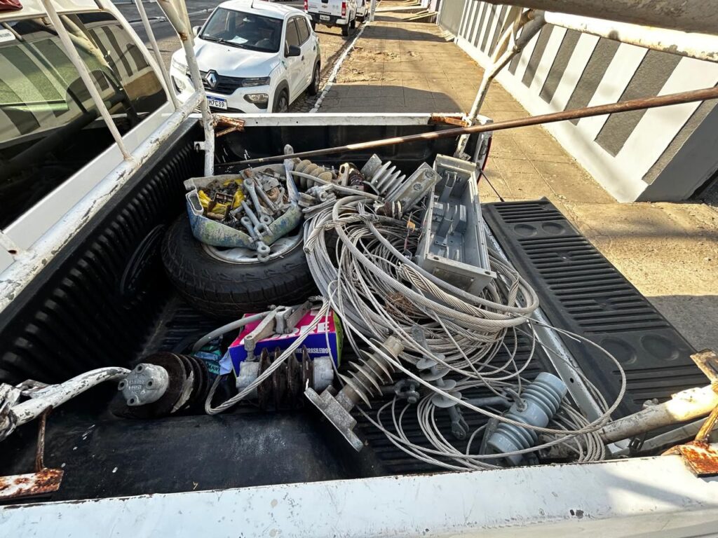 Homem é preso por receptação de materiais da Equatorial e desacato em Arapiraca