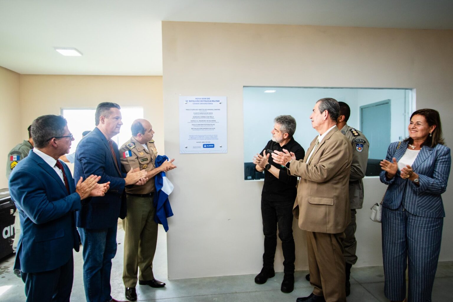 Governo de Alagoas inaugura nova sede do 12º Batalhão da PMAL no bairro Cidade Universitária