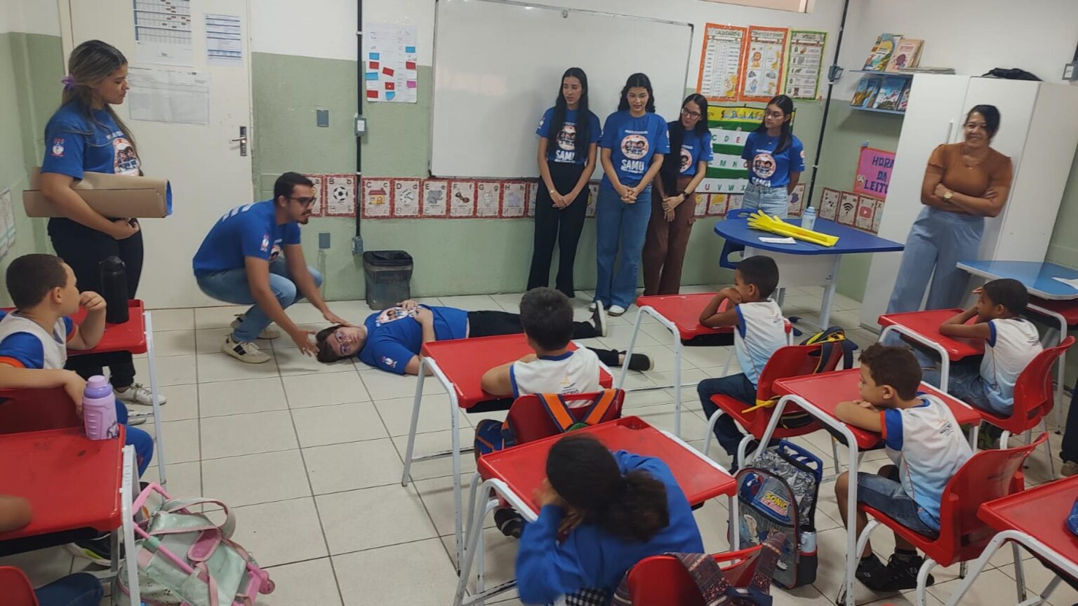 Projeto Samu nas Escolas reduz trotes em mais de 50%