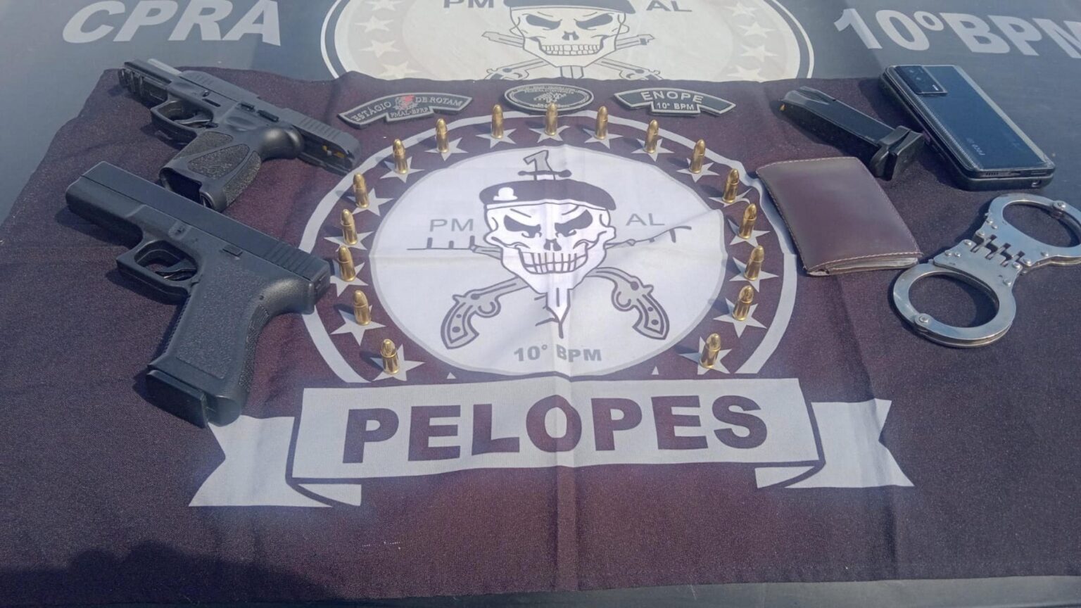 Polícia Militar frustra extorsão e prende dupla que se passava por agentes de segurança em Palmeira dos Índios