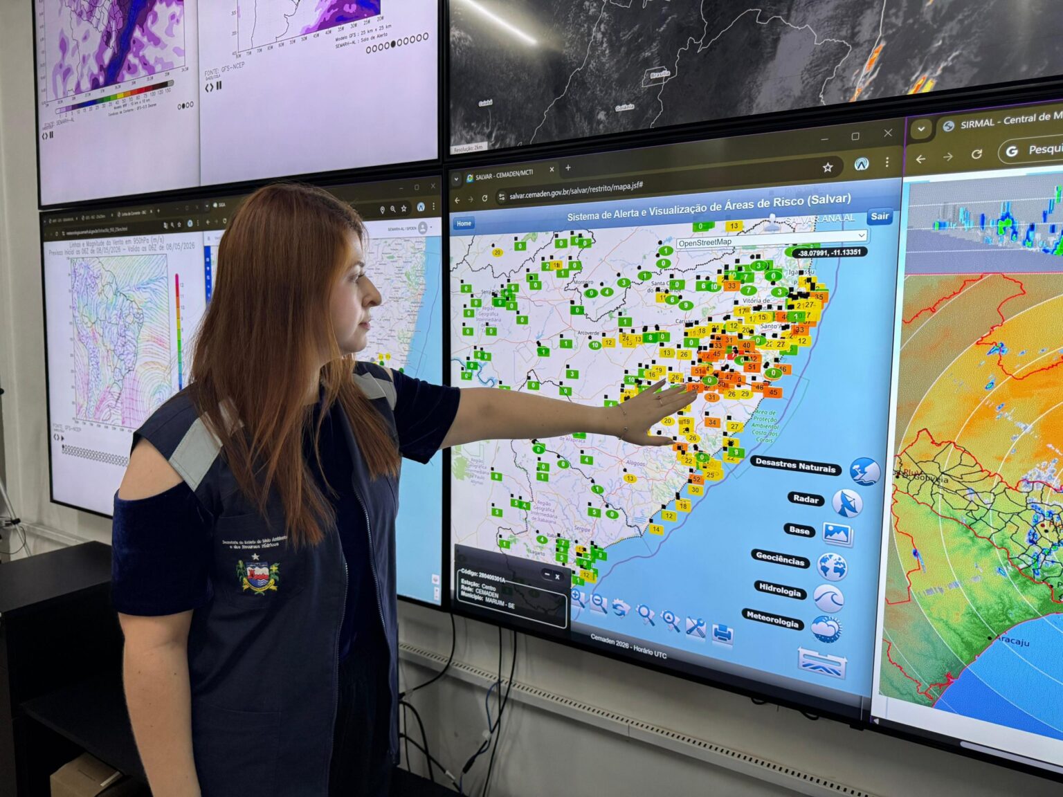 Alagoas terá fim de semana de tempo instável, prevê Semarh