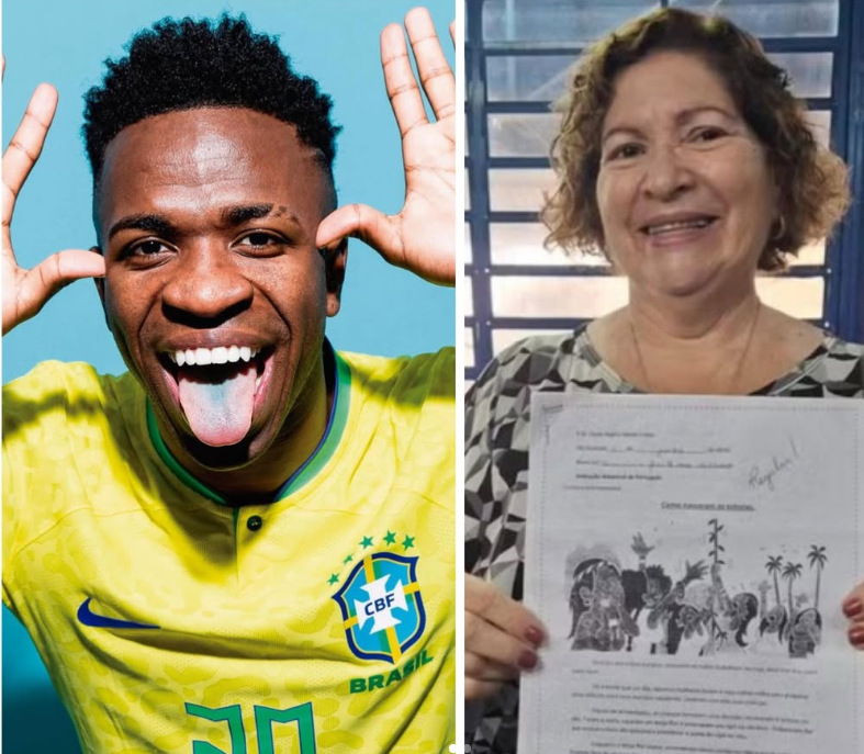 Prova escolar de Vini Jr. emociona professora anos antes de craque virar estrela mundial