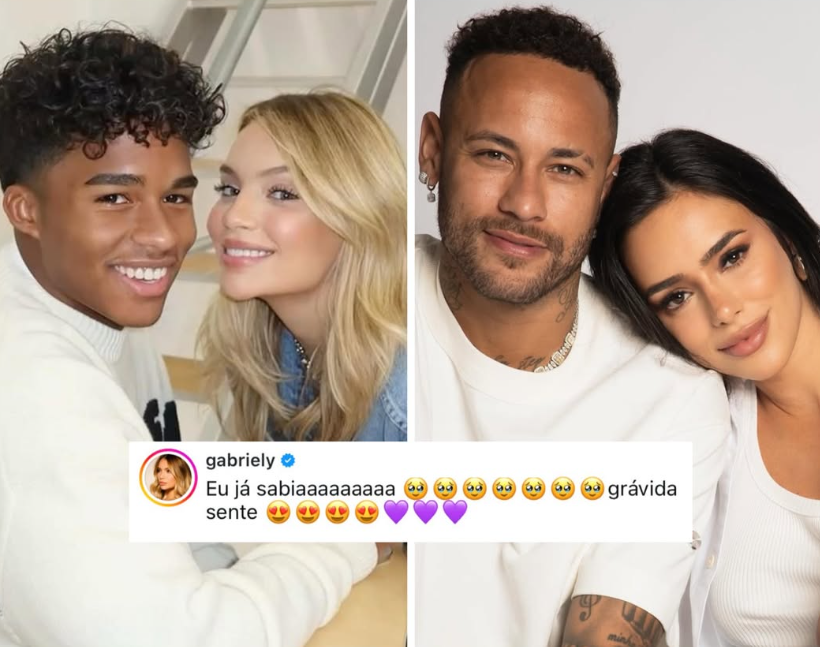 “QUE LINDOS!”: Esposa de Endrick comenta nova gravidez de Bruna Biancardi e Neymar